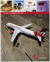Image: inflight information guide: Virgin America