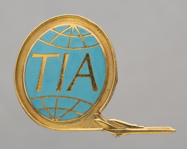Stewardess wings: TIA (Trans International Airlines)