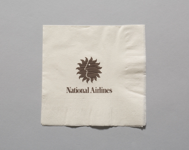 Cocktail napkin: National Airlines