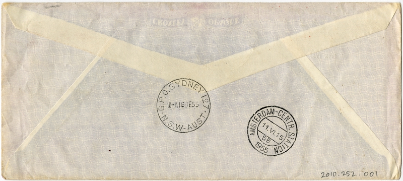 Image: airmail flight cover: Canadian Pacific Airlines, first flight, polar route