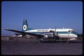 Image: slide: Bouraq Indonesia Airlines, Hawker Siddeley HS.748