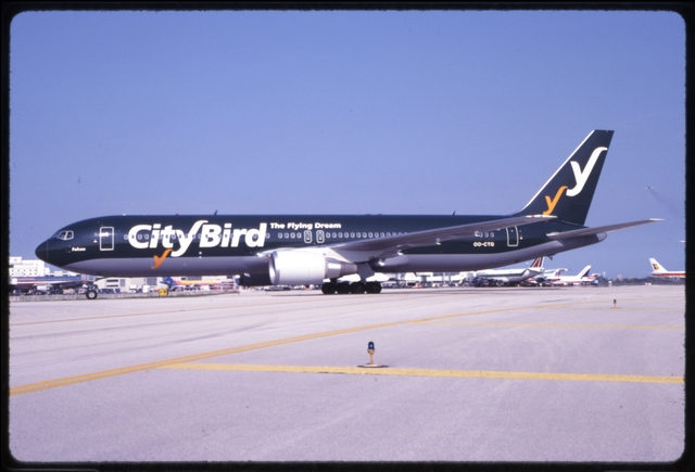 Slide: CityBird, Boeing 767-300, Miami International Airport (MIA)