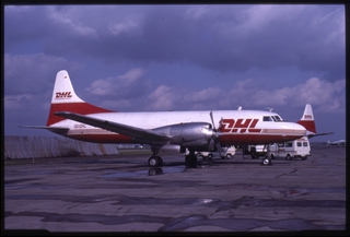 Image: slide: DHL International Aviation, Convair 580