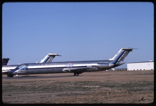 Image: slide: Eastern Air Lines, Douglas DC-9-50, Mohave Airport (MHV)