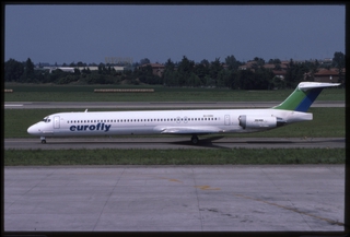 Image: slide: Eurofly, McDonnell Douglas MD-83