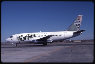Image: slide: Frontier Airlines, Boeing 737-200