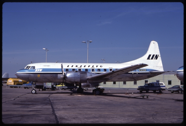 Slide: Linjeflyg, Convair 340