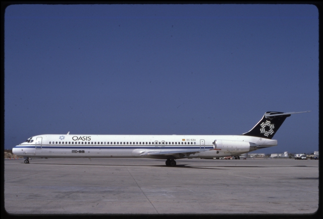 Slide: Oasis International Airlines, McDonnell Douglas MD-83, Orly Airport (ORY)