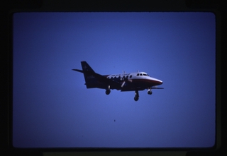 Image: slide: Pacific Coast Airlines, Handley Page Jetstream 137, Santa Barbara Airport (SBA)