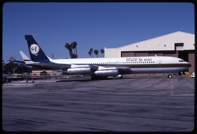 Slide: Quiet Skies, Boeing 707-300