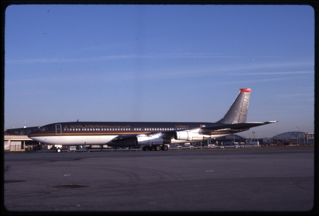 Slide: Royal Jordanian (Cargo), Boeing 707, John F. Kennedy International Airport (JFK)