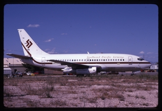 Image: slide: Southeast Pacific Airways, Boeing 737-200, Tucson International Airport (TUS)