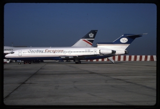 Image: slide: Sterling European, Boeing 727-200, Stockholm Arlanda Airport (ARN)