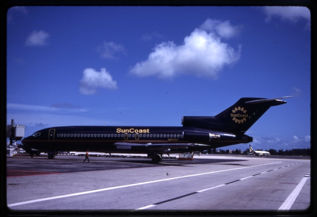 Slide: SunCoast Airlines, Boeing 727-100