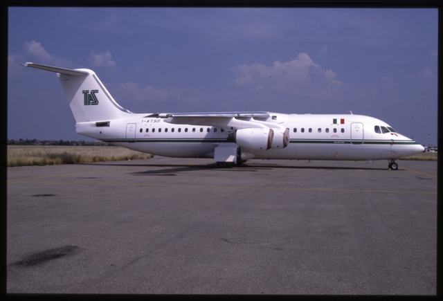 Slide: TAS Airways, British Aerospace BAe-146