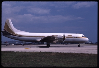 Image: slide: TPI International Airways, Lockheed L-188 Electra