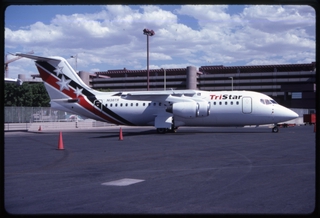 Image: slide: TriStar Airlines, British Aerospace BAe-146-200
