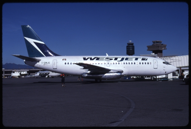 Slide: WestJet, Boeing 737-200