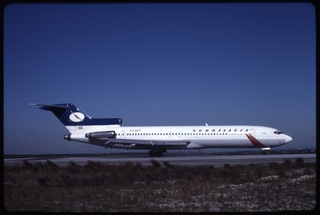 Image: slide: Air Yugoslavia, Boeing 727-200, John F. Kennedy International Airport (JFK)