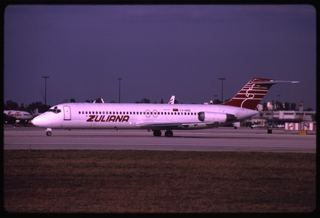 Image: slide: Zuliana de Aviacion, Douglas DC-9-30, Miami International Airport (MIA)