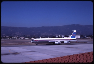 Image: slide: Boeing 707-300, Santa Barbara Municipal Airport (SBA)