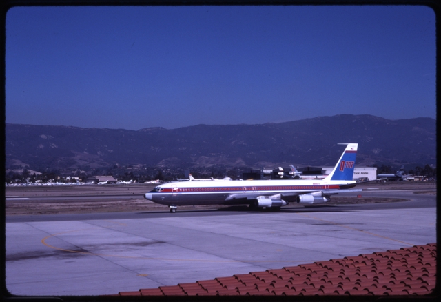 Slide: Boeing 707-300, Santa Barbara Municipal Airport (SBA)