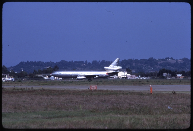 Slide: McDonnell Douglas DC-10-10, Santa Barbara Municipal Airport (SBA)