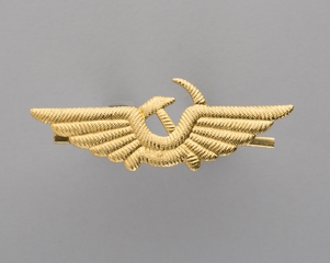 Image: flight officer cap badge: Aeroflot Soviet Airlines
