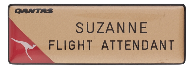 Name pin: Qantas Airways, Suzanne