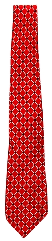 Flight attendant necktie (male): Qantas Airways