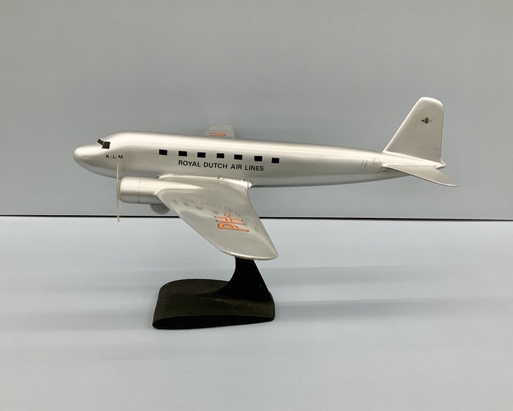Image: model airplane: KLM (Royal Dutch Airlines), Douglas DC-2