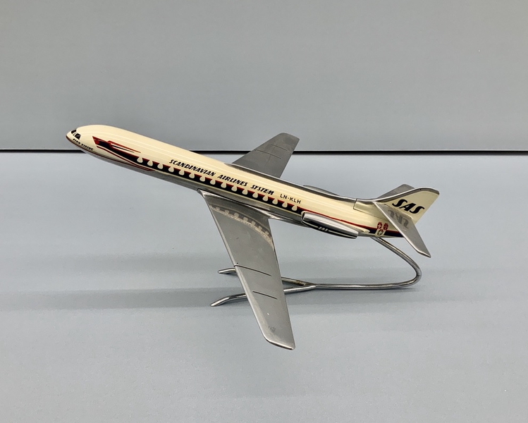 Image: model airplane: SAS (Scandinavian Airlines System), Sud Aviation Caravelle