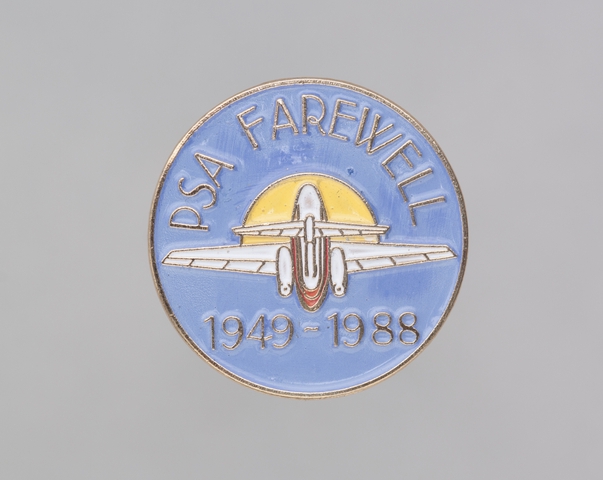 Lapel pin: Pacific Southwest Airlines (PSA)