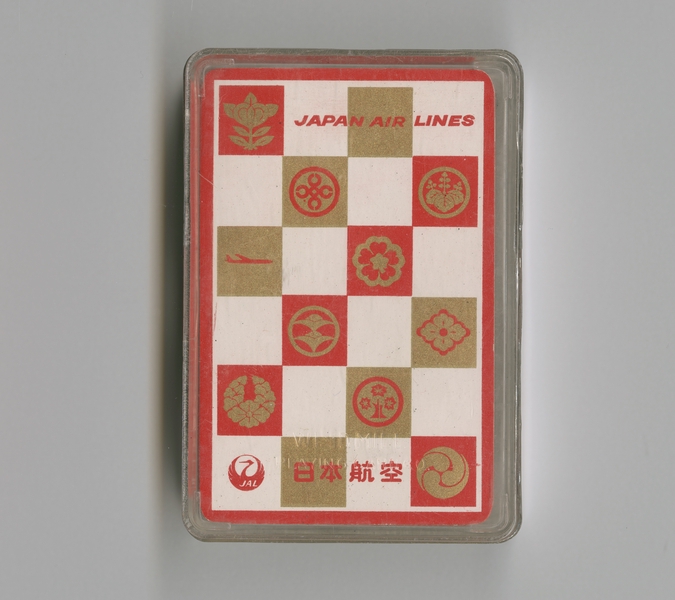 Image: playing cards: Japan Air Lines, Douglas DC-8