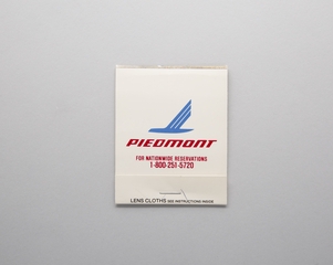 Image: lens cloth: Piedmont Airlines