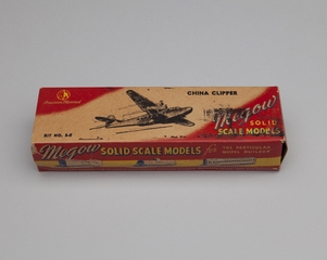 Image: model airplane kit: Pan American Airways System, Martin M-130 China Clipper