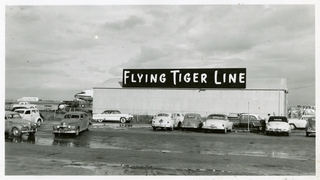 Image: photograph: San Francisco International Airport (SFO), Flying Tiger Line