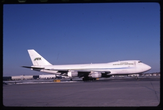 Image: slide: Air Cargo and Freight Services, Boeing 747-200, John F. Kennedy International Airport (JFK)