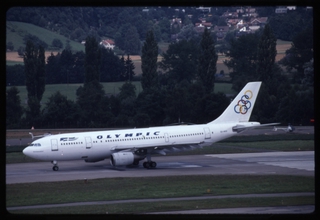 Image: slide: Olympic Airlines, Airbus A300