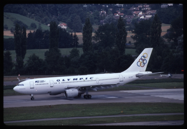 Slide: Olympic Airlines, Airbus A300