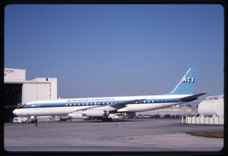 Image: slide: Air Transport International (ATI), Douglas DC-8