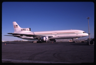 Image: slide: Tradewinds Airlines, Lockheed L-1011-200 TriStar, John F. Kennedy International Airport (JFK)