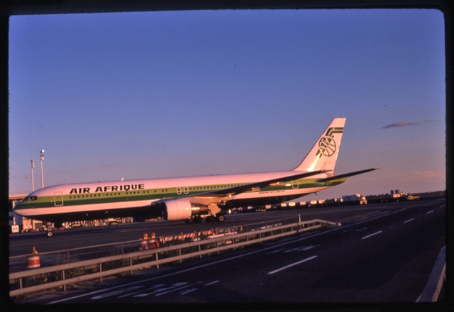 Slide: Air Afrique, Boeing 767-300ER, John F. Kennedy International Airport (JFK)