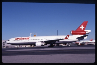 Image: slide: Swissair, McDonnell Douglas MD-11