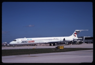 Image: slide: Aero Lloyd, McDonnell Douglas MD-80