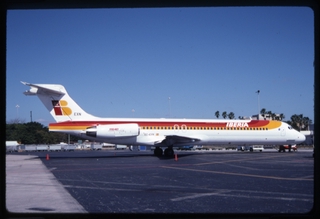 Image: slide: Iberia, McDonnell Douglas MD-87