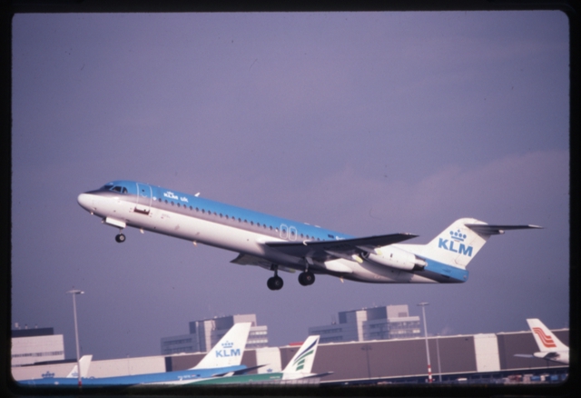Slide: KLM UK, Fokker F.28 Fellowship