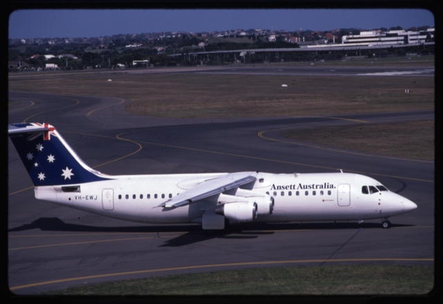 Slide: Ansett Australia, British Aerospace BAe-146