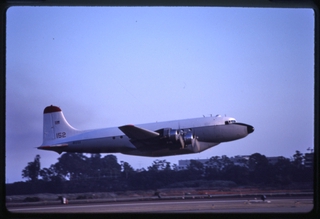 Image: slide: Private, Douglas DC-4, Santa Barbara Airport (SBA)