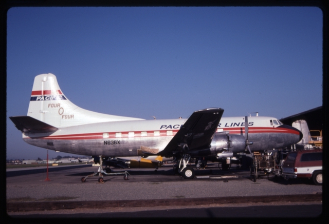 Slide: Pacific Air Lines, Martin 404